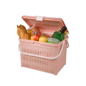 سبد پیک نیک دربدار ۱ لیمون طرح بامبو کد ۱۵۵۶۳۵