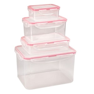 سرویس ظرف فریزری 8 پارچه مستطیل کد 972