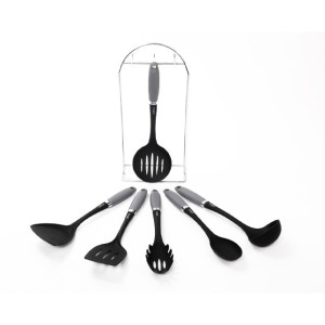 سرویس کفگیر و ملاقه اورانوس نقره ای متالیک