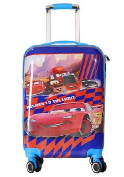 چمدان کودک طرح مککوئین سایز 22 اینچ