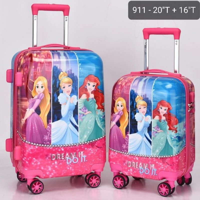 چمدان کودک طرح سیندرلا
