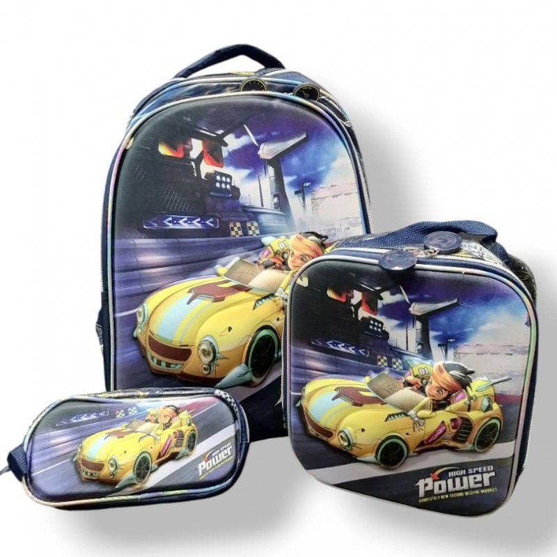 فروش ویژه کوله سه تیکه پسرانه