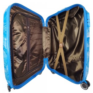 چمدان کودک طرح مککوئین سایز 22 اینچ