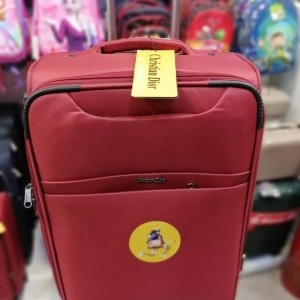 چمدان برزنتی اقتصادی رنگ قرمز