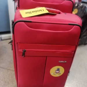 چمدان برزنتی اقتصادی رنگ قرمز