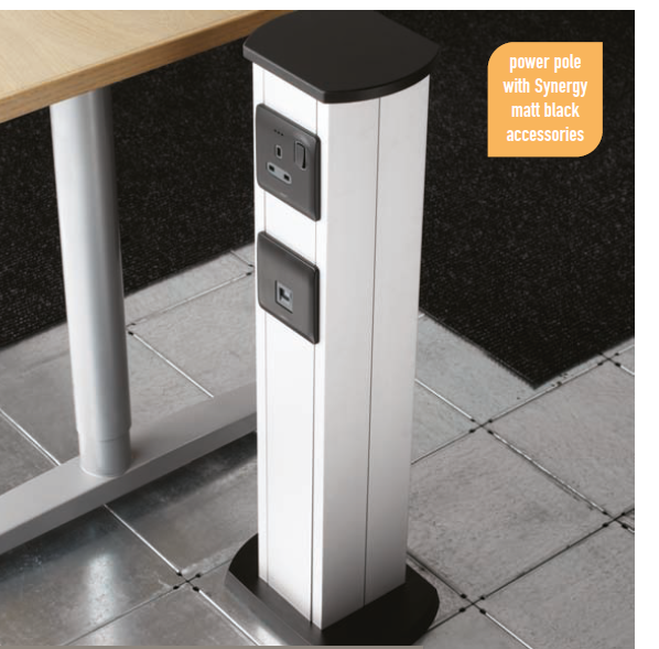 روش نصب ستون مجازی لگراند بر روی کف کاذب لگراند Soluflex