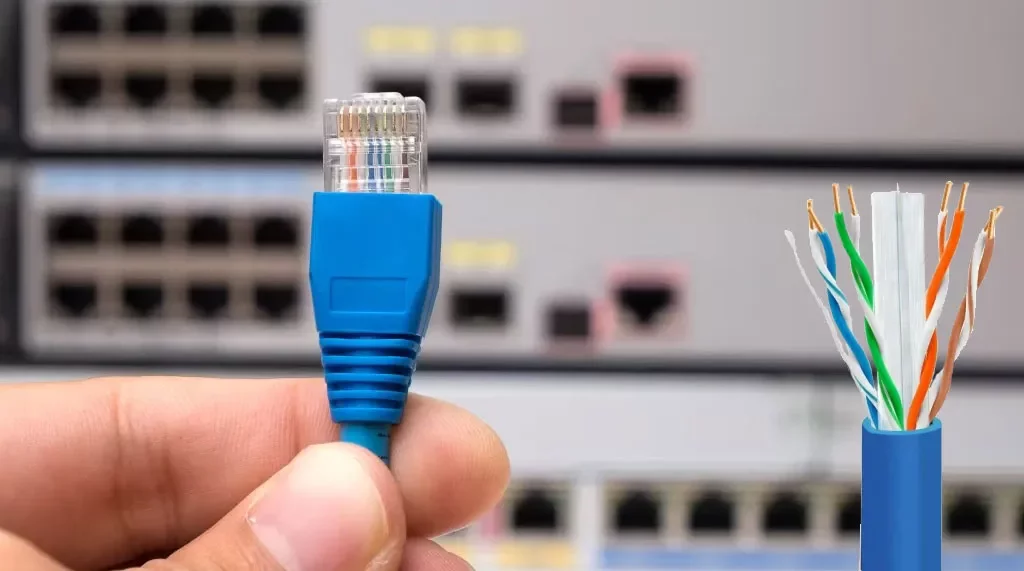 آموزش نحوه سر سوکت زدن کابل شبکه (RJ-45)