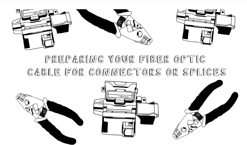 آماده‌سازی کابل فیبر نوری برای اتصال یا فیوژن