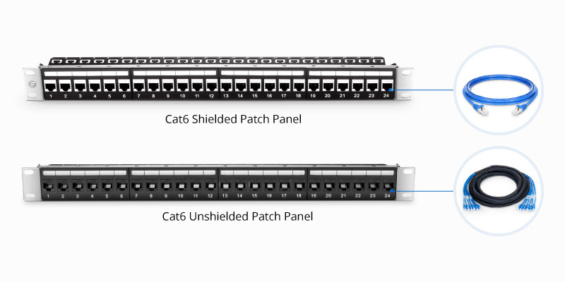 تفاوت‌های کلیدی پچ پنل‌های Cat6 UTP و Cat6 SFTP ، کدام گزینه مناسب‌تر است؟