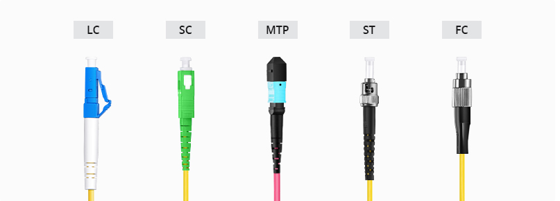 انواع کانکتورهای فیبرنوری شبکه زیرساخت