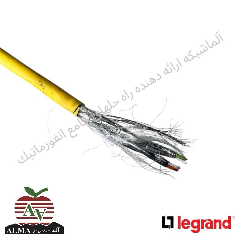 کابل شبکه Cat7SFTP لگراند با روکش LSZH کد 32777