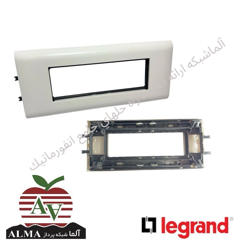 کادر شش ماژول (سه خانه) لگراند به عرض 65 میلیمتر 10956
