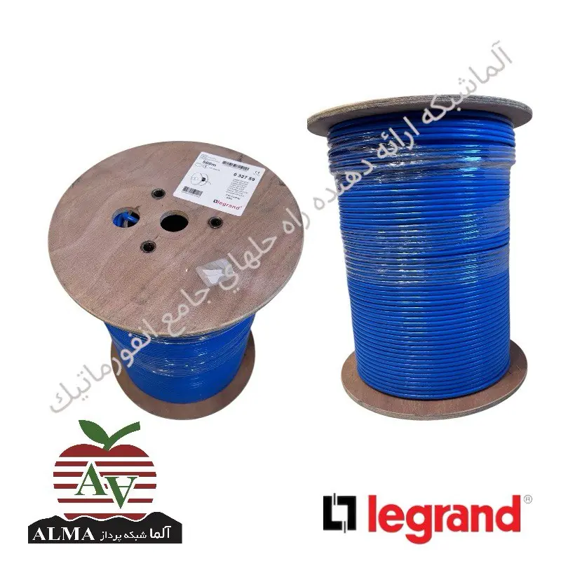 کابل شبکه لگراند Cat6SFTP با روکش LSZH کد 32757