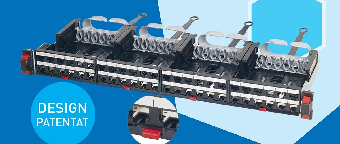 روش نصب پچ پنل های فیبرنوری LCS3 لگراند در رک