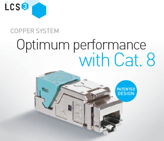 کیستون های Cat8 بهینه شده LCS3 لگراند