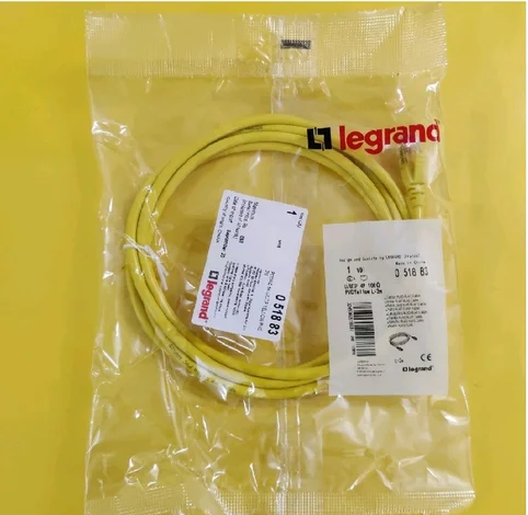 بررسی پچ کوردهای Cat6A لگراند Legrand Cat6aSFTP Patch Cord