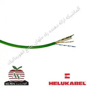 کابل شبکه Cat6UTP هلوکیبل - کد 804766