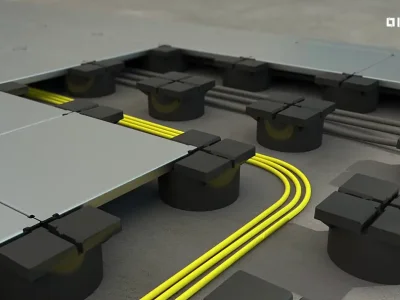 کف کاذب لگراند در ساختمان هوشمند نکات طراحی و اجرا