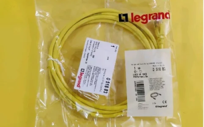 بررسی پچ کوردهای Cat6A لگراند Legrand Cat6aSFTP Patch Cord