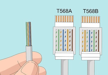 استانداردهای T568A و T568B در کابلکشی شبکه