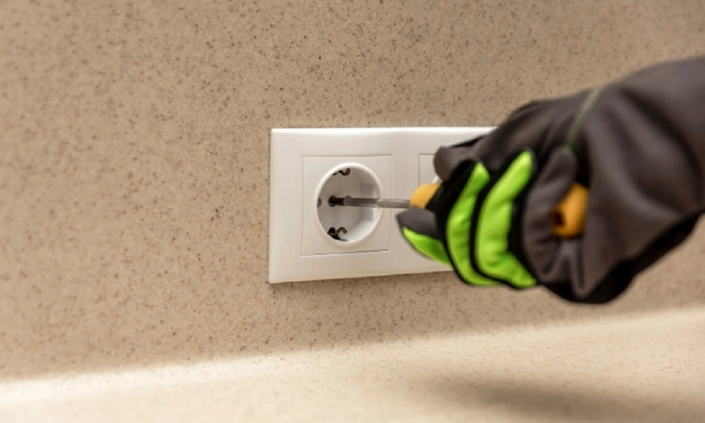 تست نهایی پریز برق