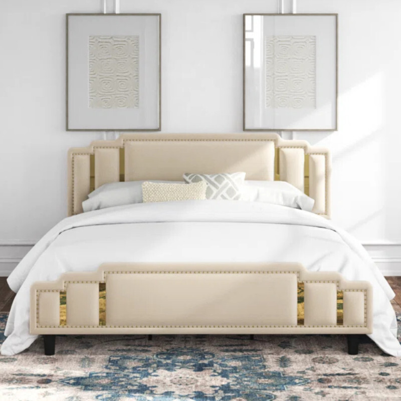 تخت خواب کد M.P 5597 دو نفره سایز 160×200 سانتی متر