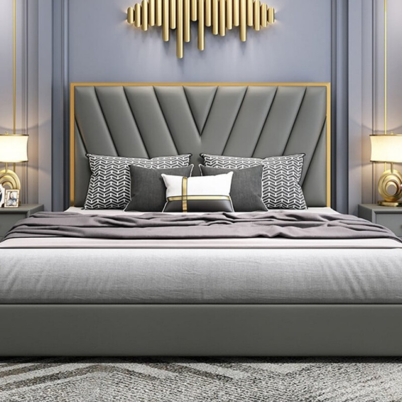 تخت خواب کد M.P 5642 دو نفره سایز 140×200 سانتی متر