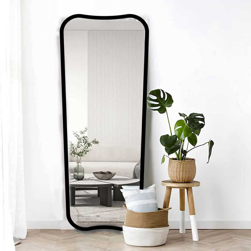 آینه مدل قدی چوبی طرح پریا کد w-150