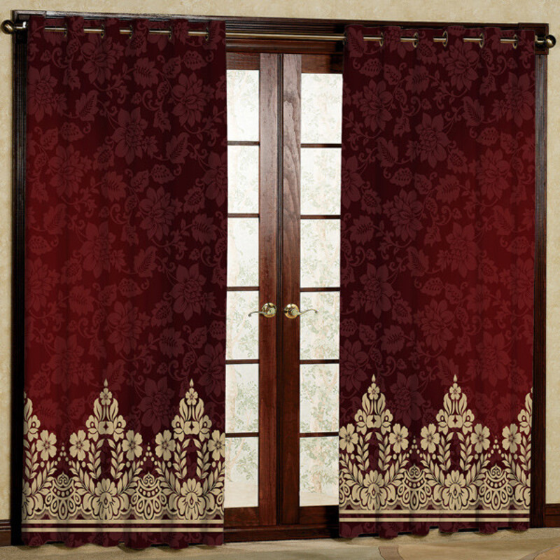 پرده مدل مخمل پانچی کد 7197 سایز 280x140 سانتی متر