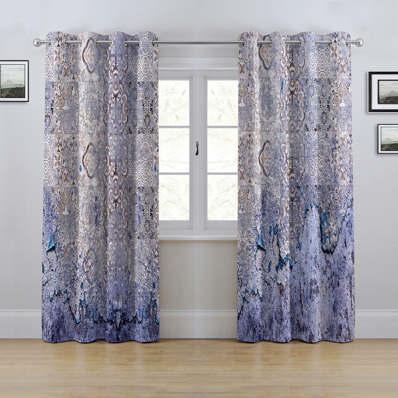 پرده طرح پتینه سایز 280x145 سانتی متر