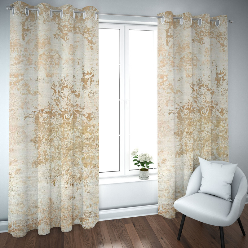 پرده مدل چاپی هازان سایز 300×150 سانتی متر