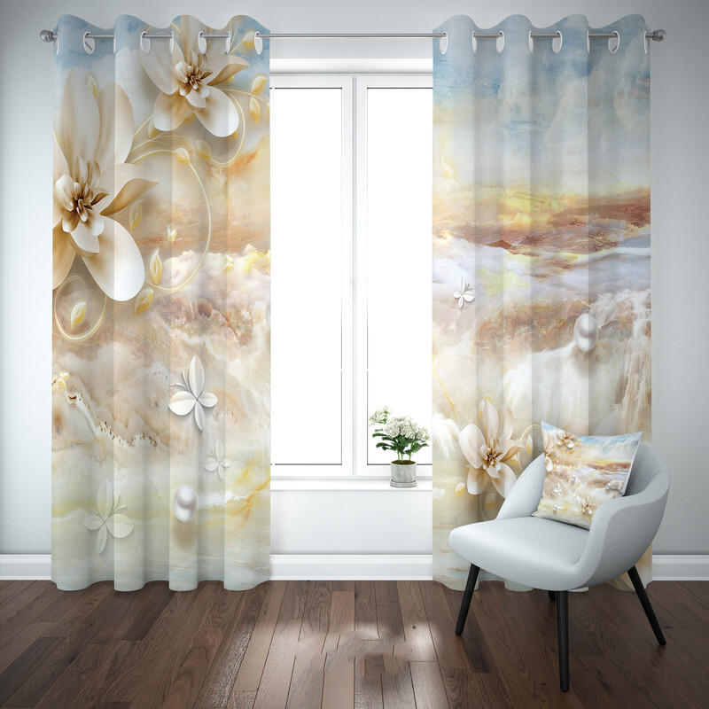 پرده مدل b2382 سایز 140×280 سانتی متر