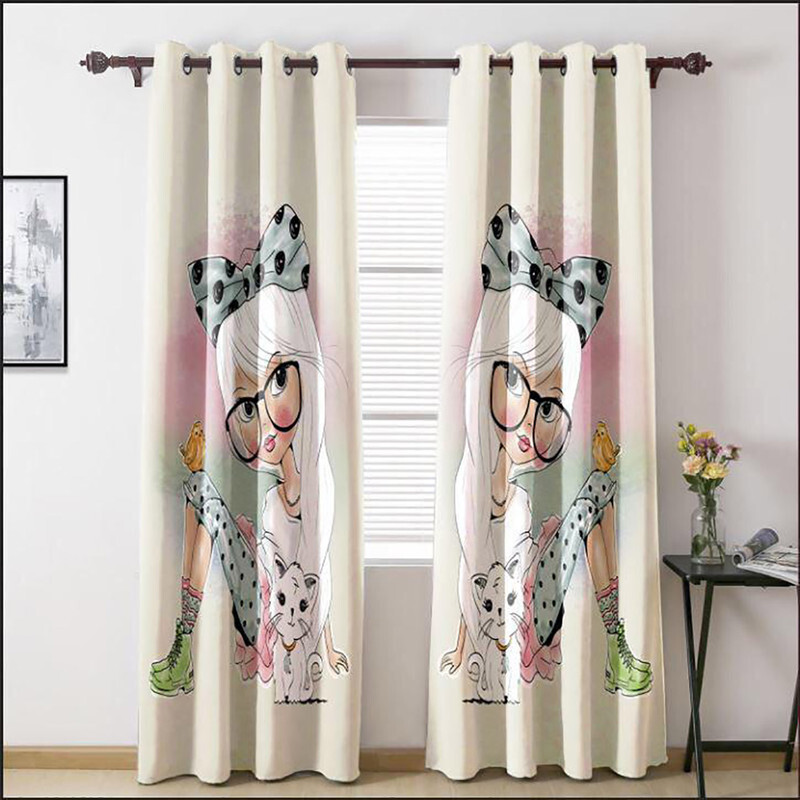 پرده مدل Cc-503 سایز 150×300 سانتی متر