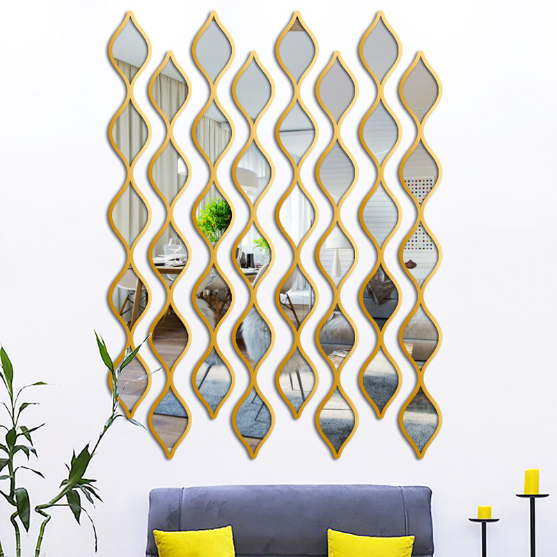 آینه مدل ریسه مجموعه هشت تکه