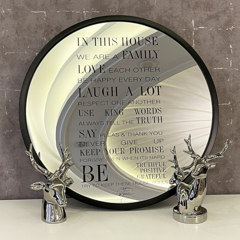 آینه مدل قوانین خانه