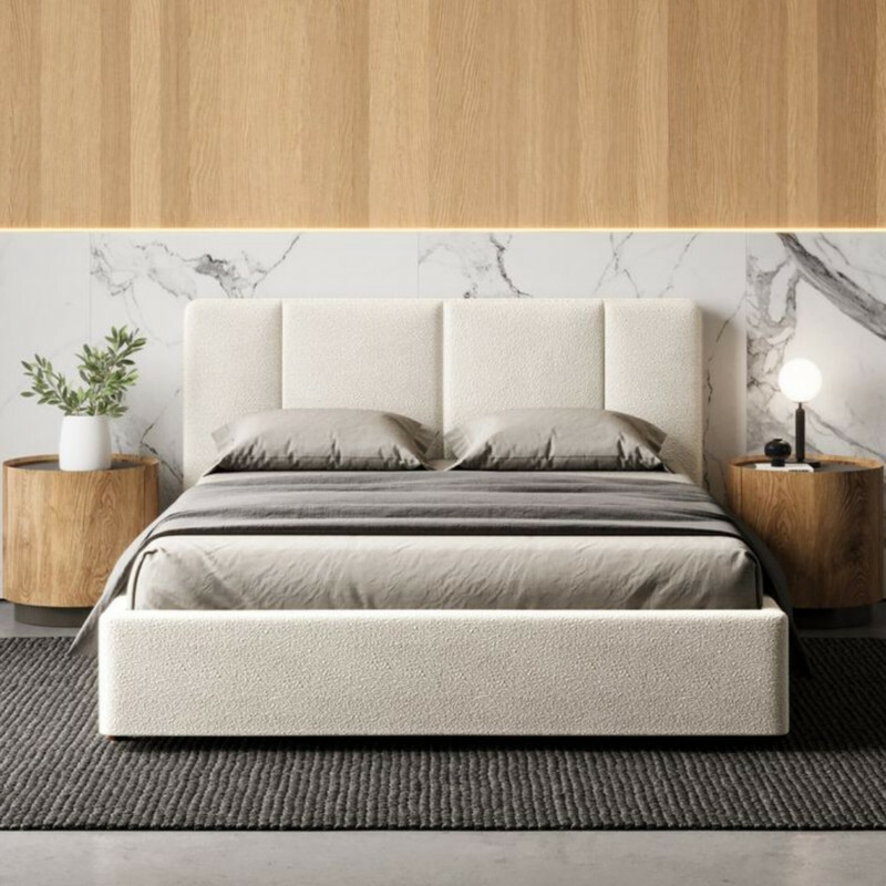 تخت خواب دو نفره کد DR 4570 سایز 200x140 سانتی متر