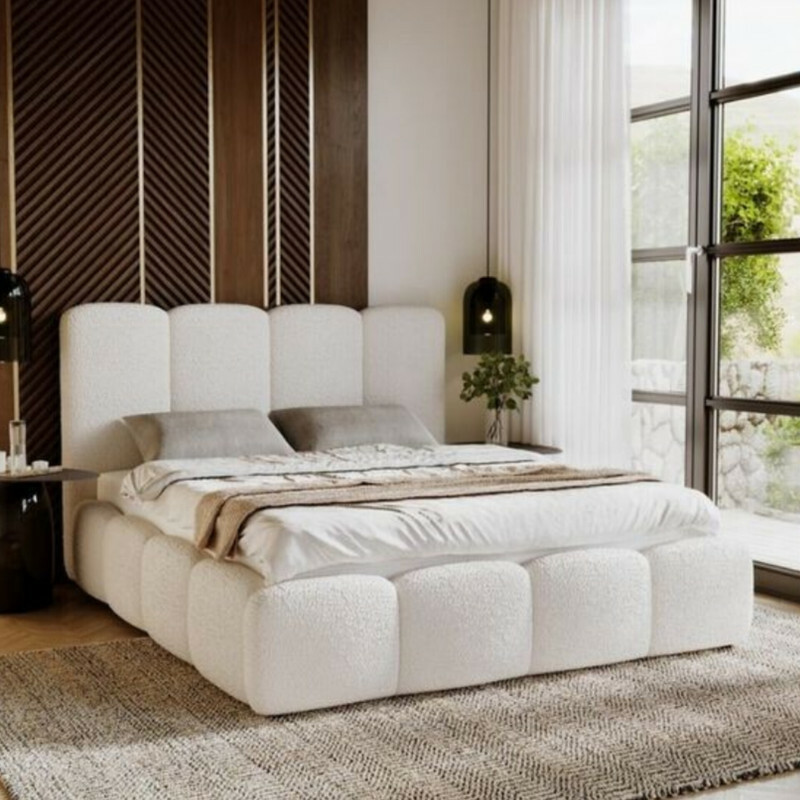 تخت خواب دو نفره کد DR 4584 سایز 200x140 سانتی متر