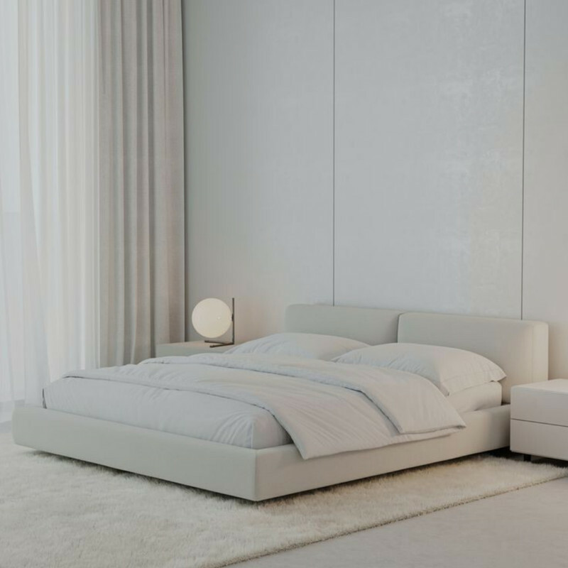 تخت خواب دو نفره کد DR 4625 سایز 200x160 سانتی متر