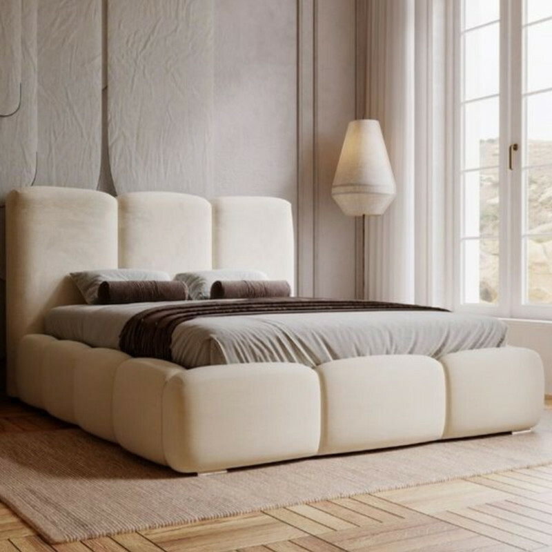 تخت خواب دو نفره کد DR 4645 سایز 200x180 سانتی متر