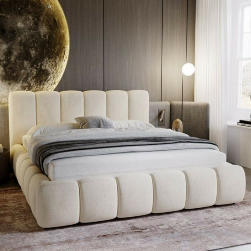 تخت خواب دو نفره کد DR 4662 سایز 200x140 سانتی متر