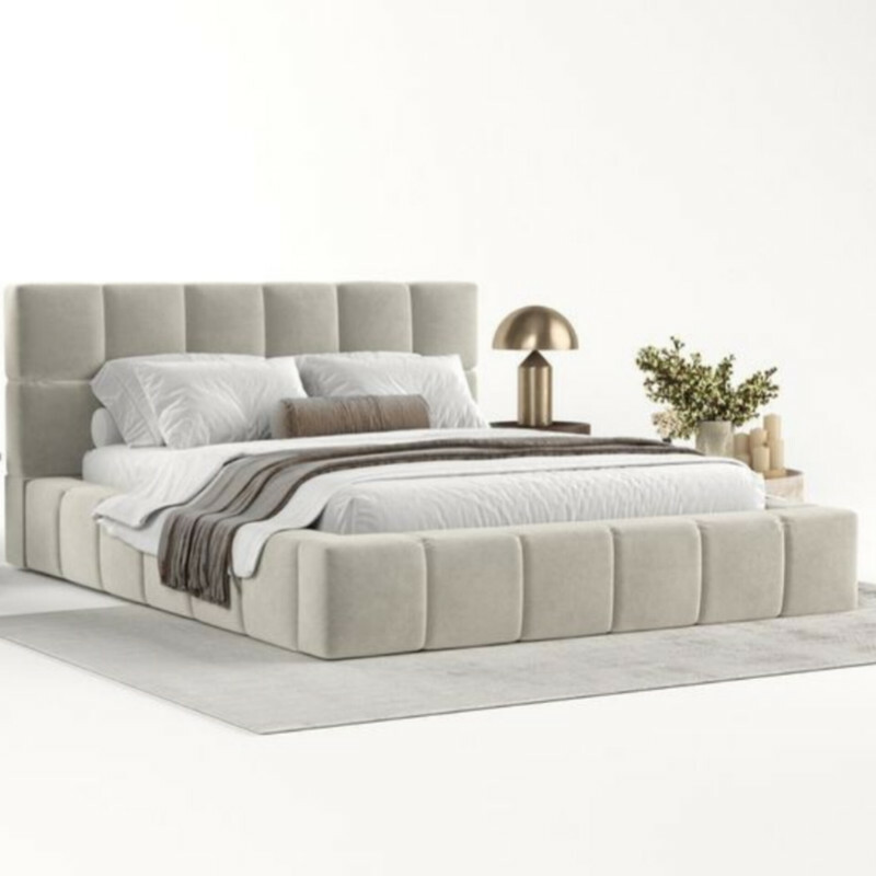 تخت خواب دو نفره کد DR 4682 سایز 200x160 سانتی متر