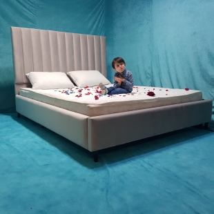 تخت خواب دونفره مدل آلما سایز 160×200 سانتی متر