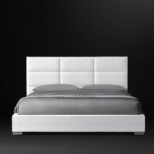 تخت خواب دونفره مدل فلورا  سایز 140×200 سانتی متر