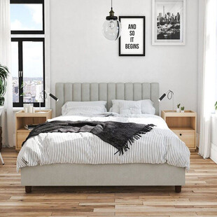 تخت خواب دونفره مدل مرجان سایز 120×200 سانتی متر