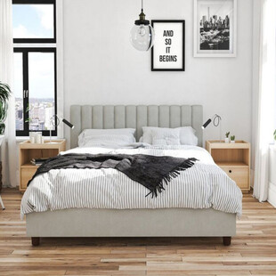 تخت خواب دونفره مدل رونیا سایز 160×200 سانتی متر