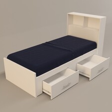 تخت خواب یک نفره مدل FH275 سایز 100x206 سانتی متر