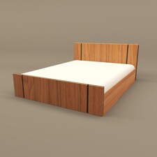 تخت خواب دو نفره مدل F19 سایز 160x200 سانتی متر