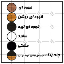 تخت خواب دو نفره مدل F19 سایز 160x200 سانتی متر