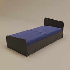 تخت خواب یکنفره مدل F99 سایز 90x200 سانتی متر