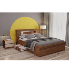 تخت خواب دونفره کد 8020 سایز 200×160 سانتی متر